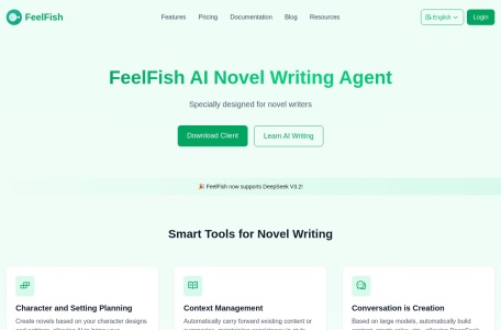 FeelFish AI 写小说